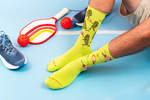 Load image into Gallery viewer, Men&#39;s Athletic Socks - Pickleball Game
