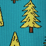 Load image into Gallery viewer, Women&#39;s Athletic Socks - Mountains &amp; Trees
