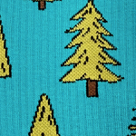 Load image into Gallery viewer, Men&#39;s Athletic Socks - Mountains &amp; Trees
