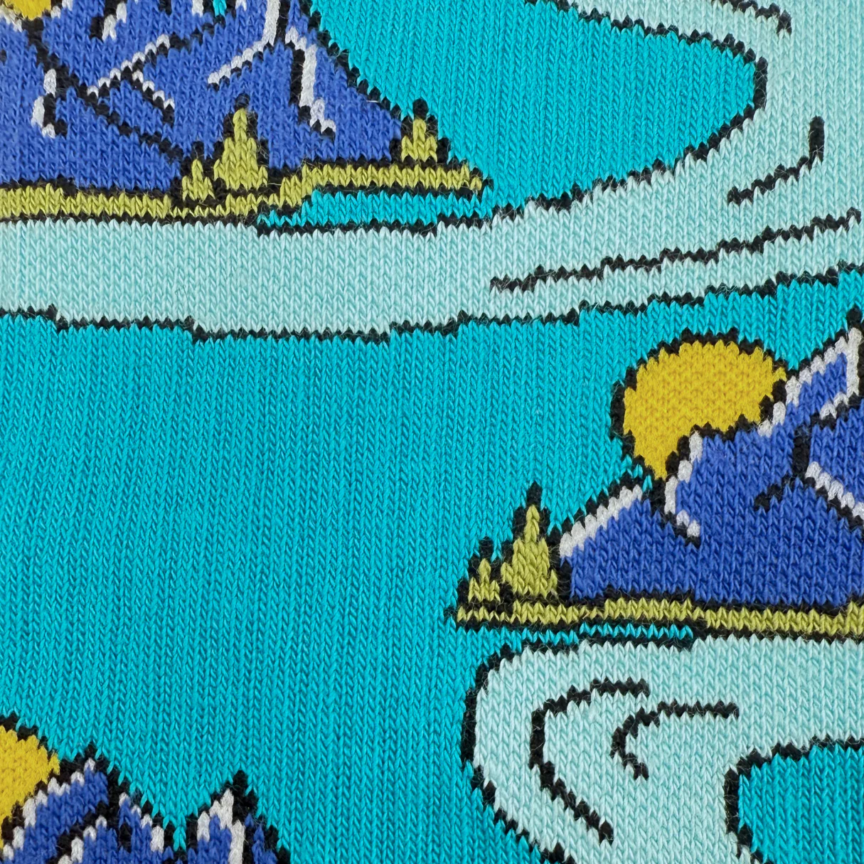 Men's Athletic Socks - Mountains & Trees