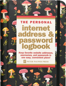 Journal - Password Logbook Mushroom