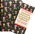 Load image into Gallery viewer, Journal - Password Logbook Mushroom
