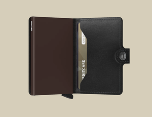 Miniwallet - Original Black-Brown