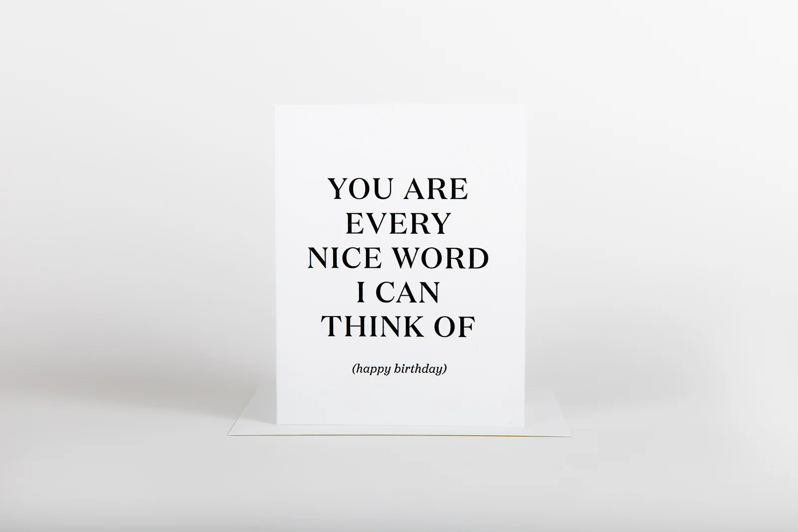 W&C Cards - You Are Every Nice Word