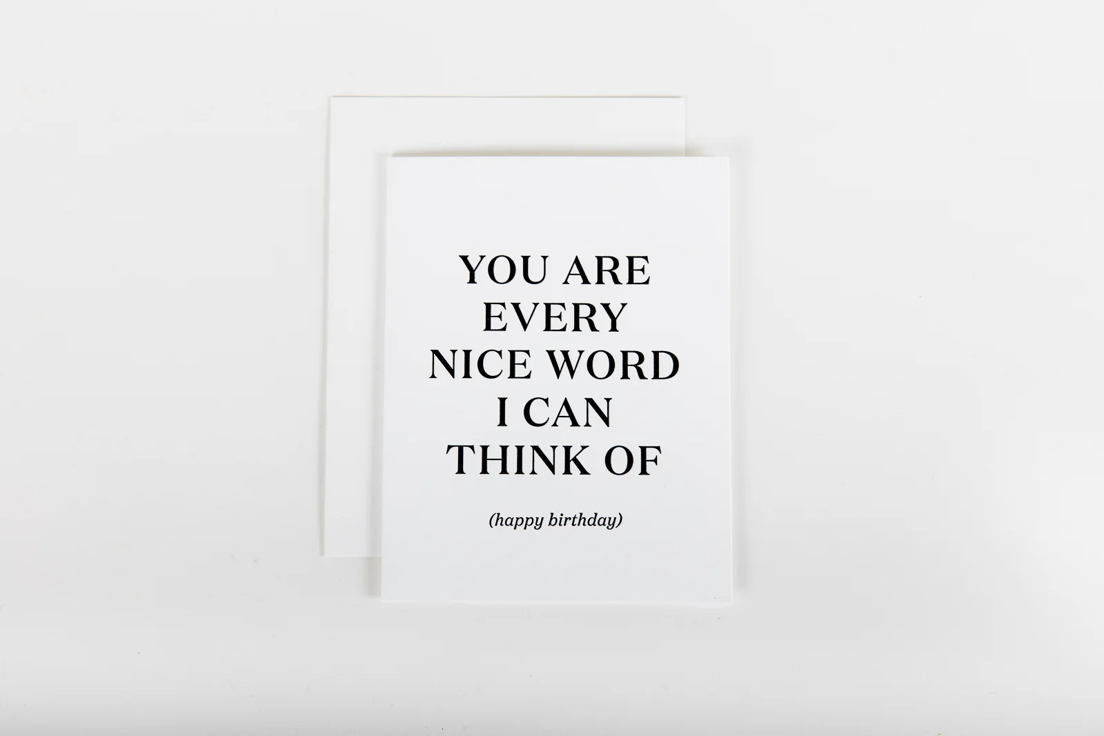 W&C Cards - You Are Every Nice Word