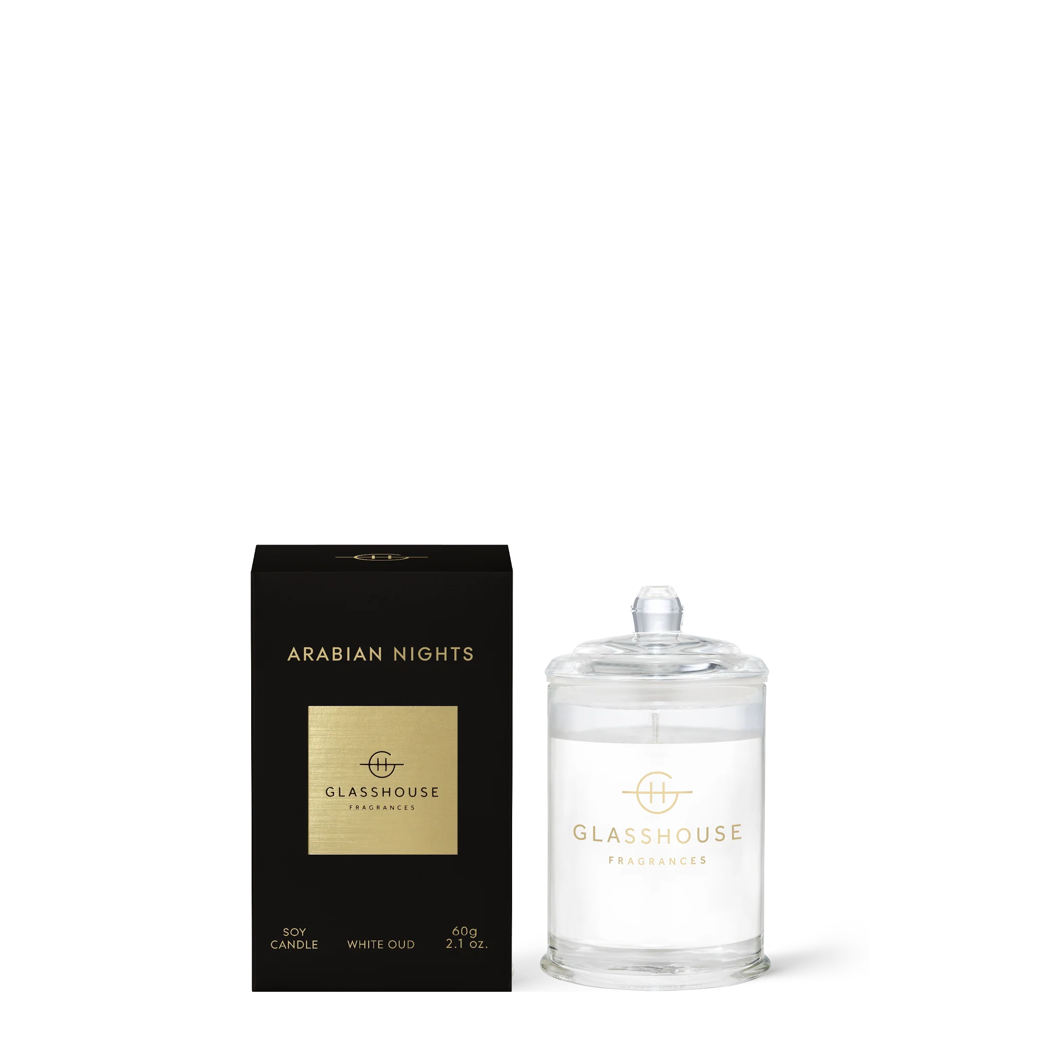 Glasshouse Candle - Arabian Nights 2.1oz