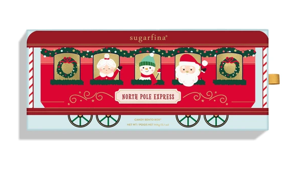 Sugarfina Bento Box - North Pole Express 3pc H2025