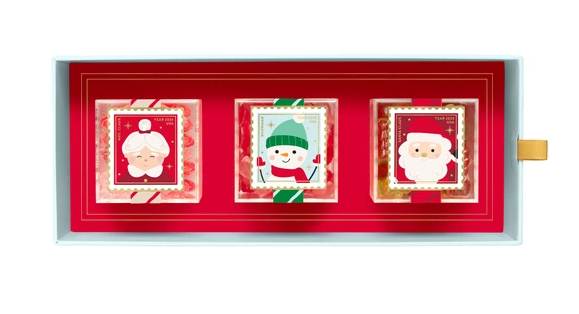 Sugarfina Bento Box - North Pole Express 3pc H2025