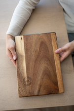 Load image into Gallery viewer, Slim Acacia Bread Board - Onyx
