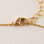 Load image into Gallery viewer, Gold-Plated Necklace - Dewdrop White Opal 16"+2"
