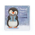 Load image into Gallery viewer, Jellycat Holiday Book - Peanut Penguin&#39;s Perfect Present
