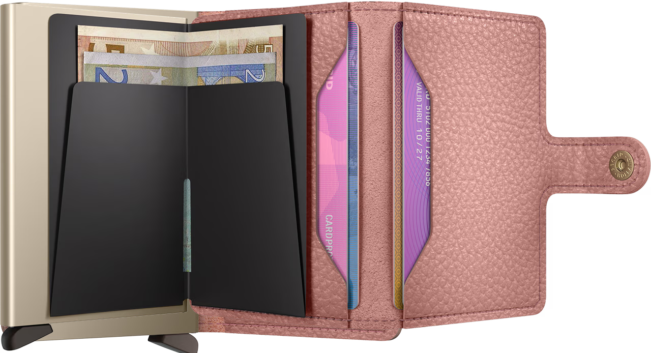 Miniwallet - Pebble Rose