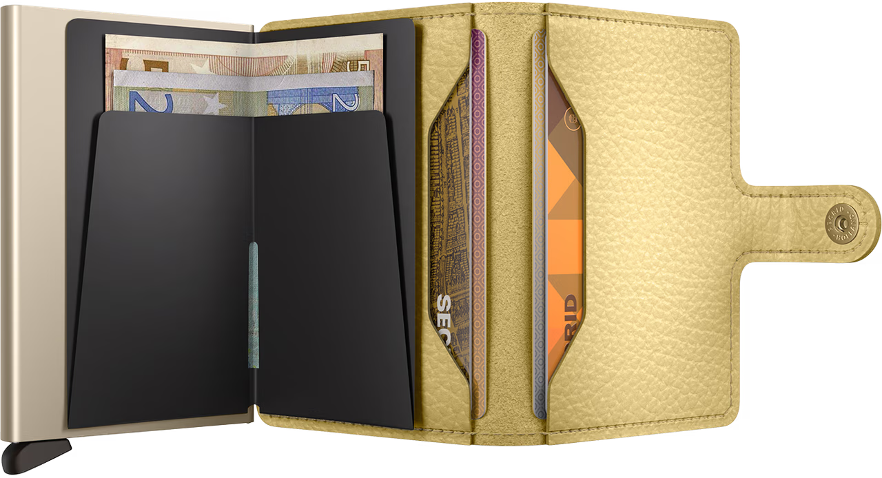 Miniwallet - Pebble Butter Yellow