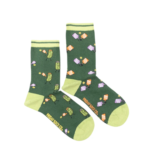 Women's Crew Socks - Pickleball