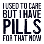 Load image into Gallery viewer, Wood Coaster - I Used to Care
