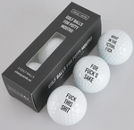 Load image into Gallery viewer, Classy Golf Balls - For Potty Mouths s/3
