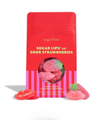 Load image into Gallery viewer, Sugarfina Candy Bag - Sugar Lips &amp; Sour Strawberries Mix Bag
