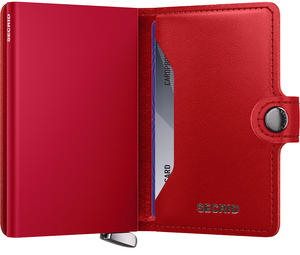 Miniwallet - Premium Emboss Diamond Red