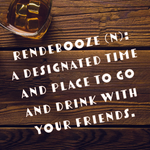 Load image into Gallery viewer, Wood Coaster - Rendezbooze
