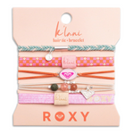 Load image into Gallery viewer, Hair Tie Bracelet - Roxy Pink Sm s/5

