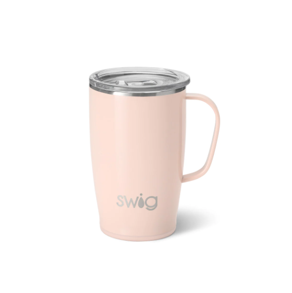 Swig Mug 18oz - Shimmer Ballet Pink