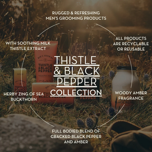 Face & Beard Wash - Thistle & Black Pepper 75ml