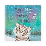 Load image into Gallery viewer, Jellycat Holiday Book - Sacha &amp; the Most Wonderful Thing
