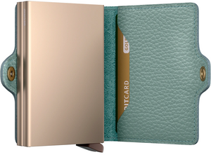 Twinwallet - Pebble Sea Green