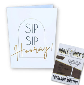 Noble Mick's Card - Sip Sip Espresso