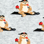Load image into Gallery viewer, Men&#39;s Midcalf Socks - Sloth Working Out
