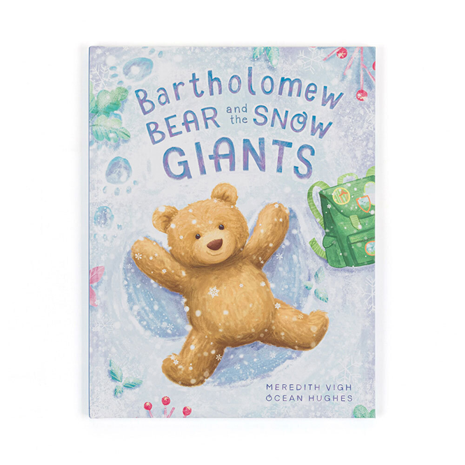 Jellycat Holiday Book - Bartholomew Bear & the Snow Giants