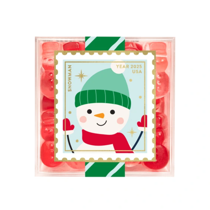 Sugarfina Candy Cube - Snowman Gummies H2025