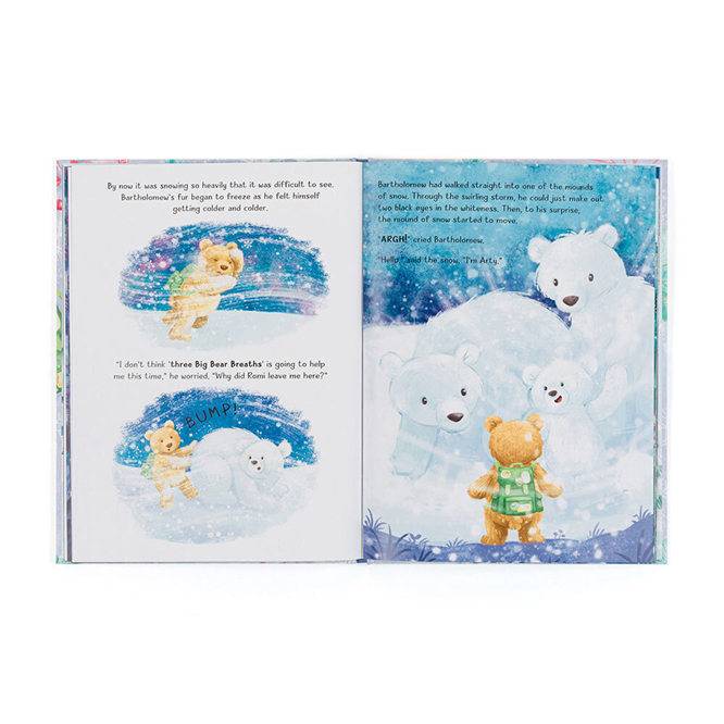 Jellycat Holiday Book - Bartholomew Bear & the Snow Giants