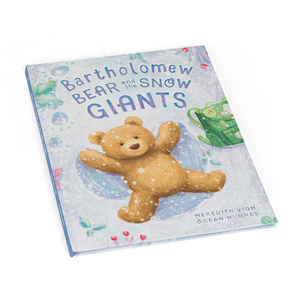 Jellycat Holiday Book - Bartholomew Bear & the Snow Giants