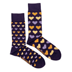 Load image into Gallery viewer, Men's Midcalf Socks - Modern Heart
