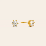 Load image into Gallery viewer, Gold PVD Studs - Sol CZ
