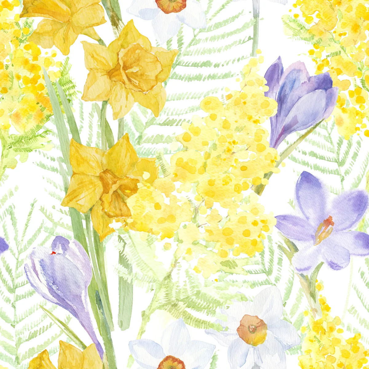 Luncheon Napkin - Spring Mantra