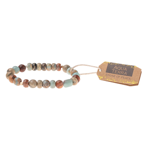 Scout Bracelet - Stacking Aqua Terra