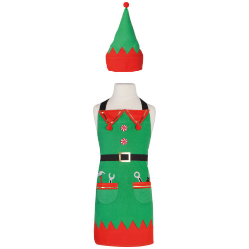 Kids Apron & Hat - Elf