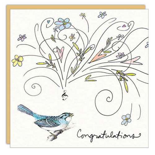 CM Cards Mini - Congratulations Bird