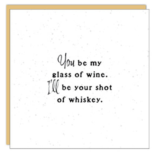 CM Cards Mini - Love | Be My Glass of Wine