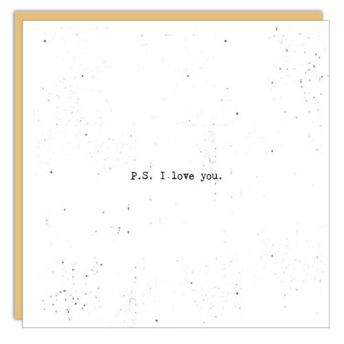 CM Cards - Love | PS I Love You