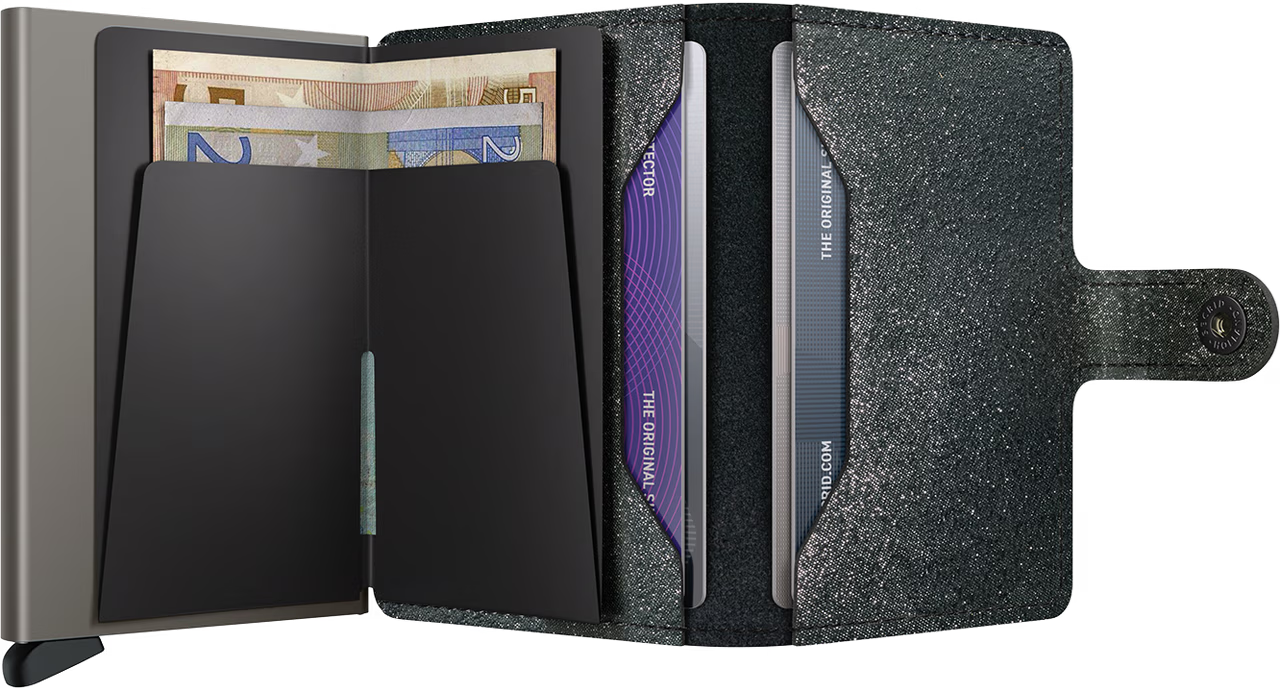 Miniwallet - Stars Black