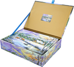 Load image into Gallery viewer, Holiday Boxed Card Set - Winter Sunset s/20
