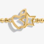 Load image into Gallery viewer, A Littles &amp; Co. Bracelet - Teacher (apple star) | Gold
