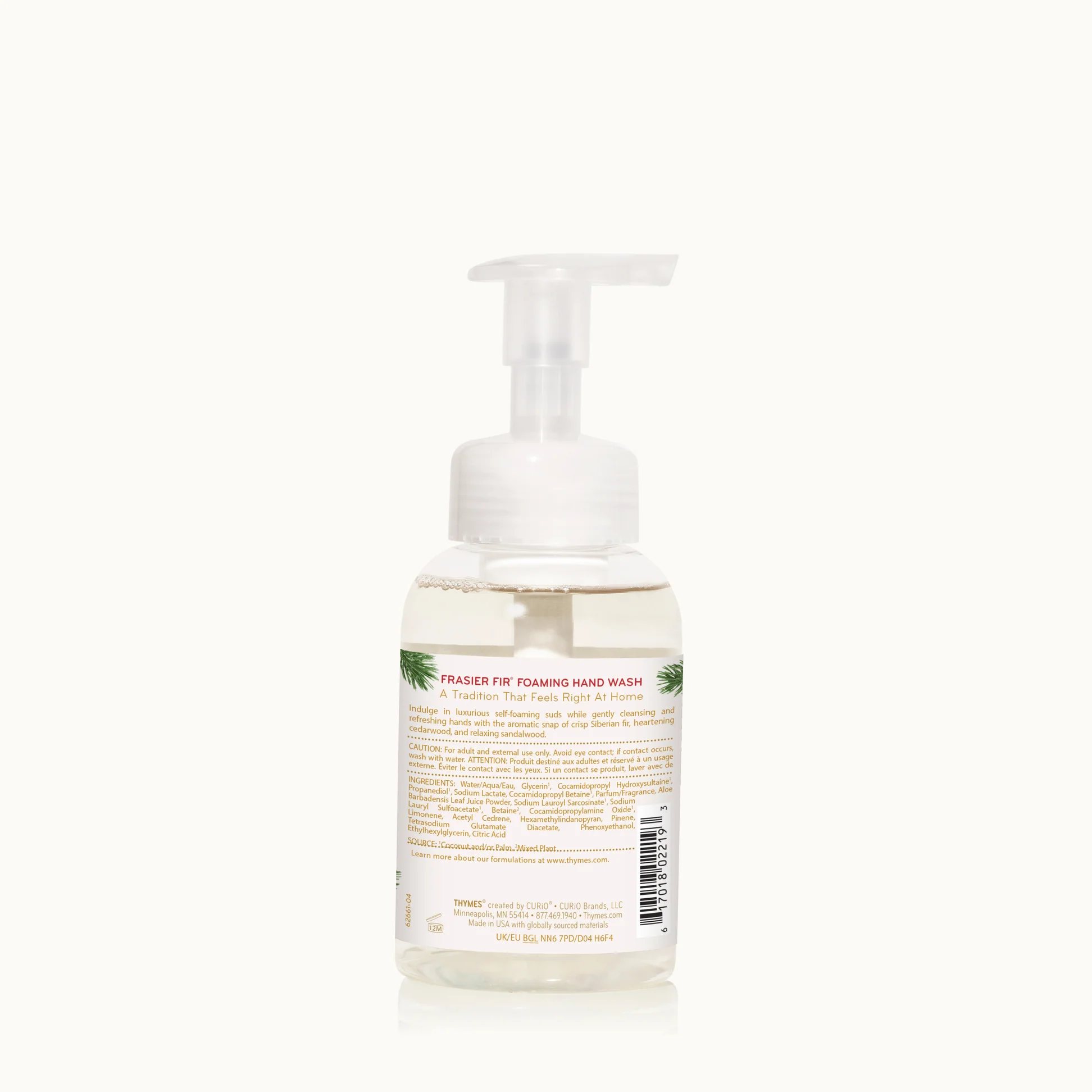 Thymes Frasier Fir - Foaming Hand Wash 10.3 fl oz