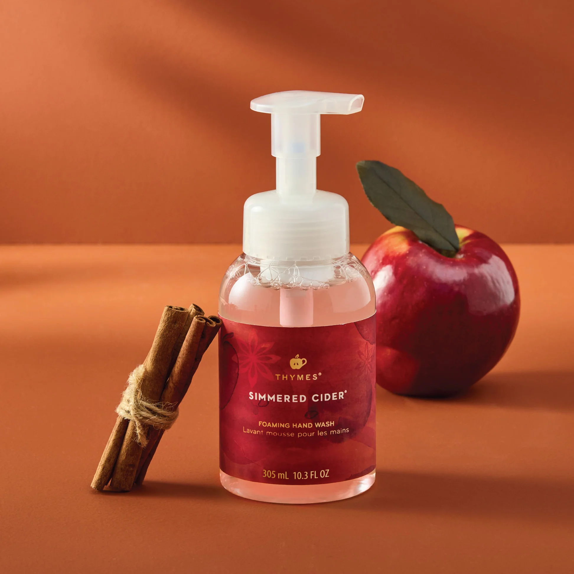 Thymes Simmered Cider - Foaming Hand Wash 10.3 fl oz
