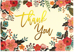 Load image into Gallery viewer, Boxed Card Set - TY Floral Frame s/14
