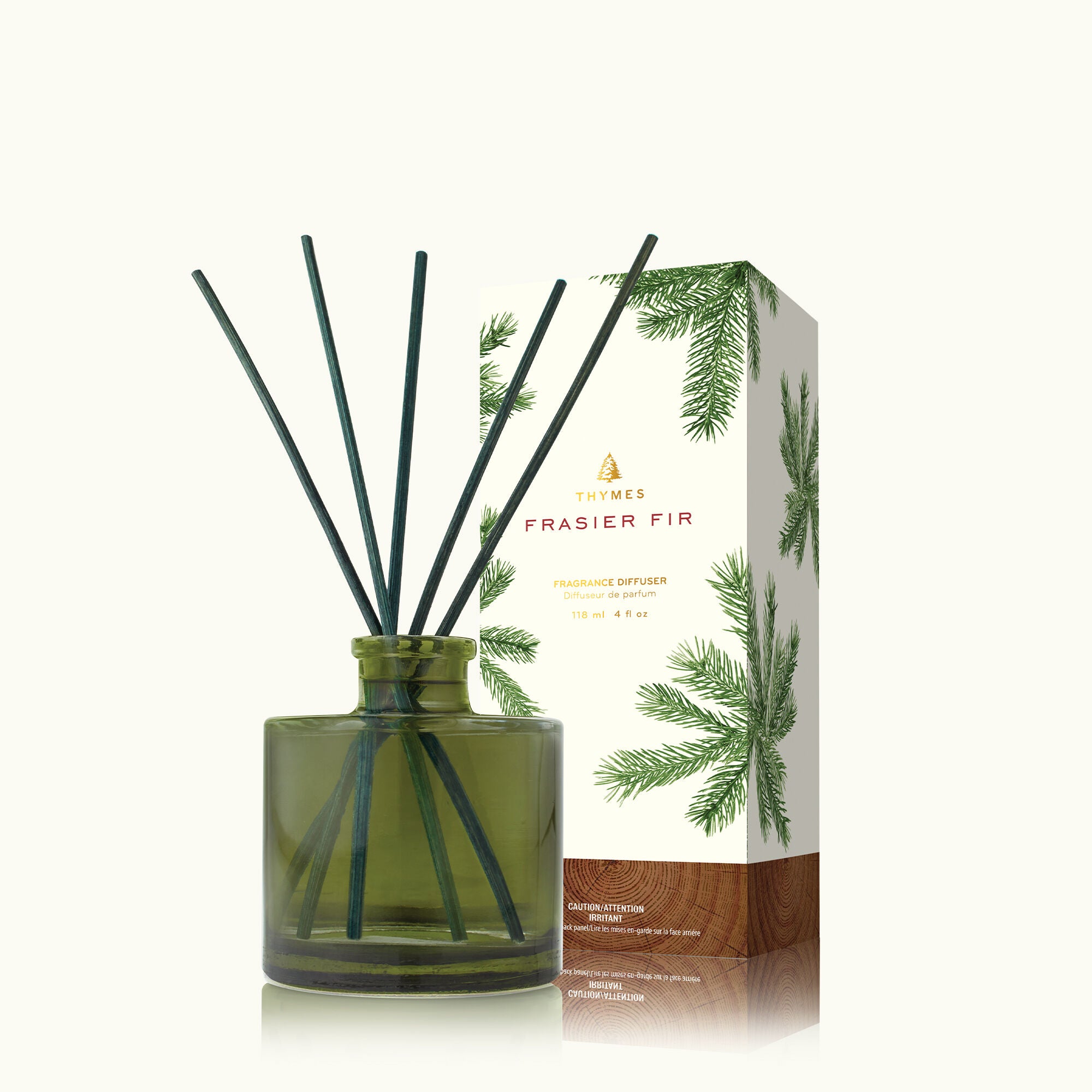 Thymes Frasier Fir - Green Reed Diffuser Petite
