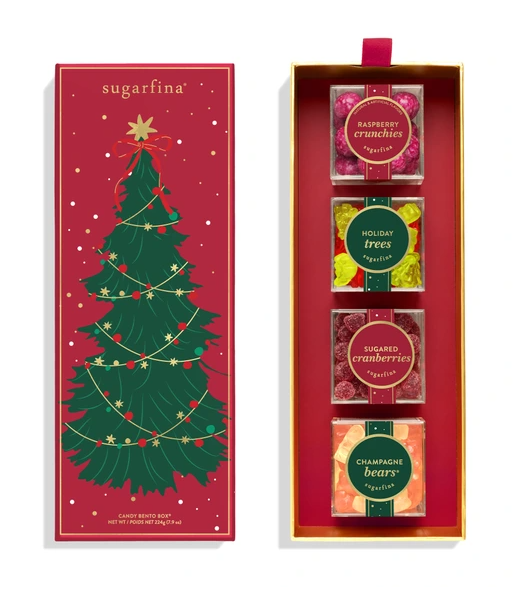 Sugarfina Bento Box - Christmas Tree 4pc H2025